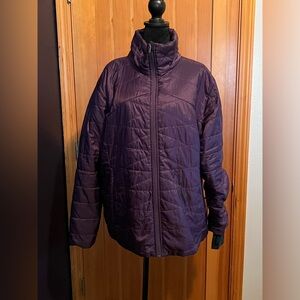 Columbia Purple Omni-Shield Puffy Jacket